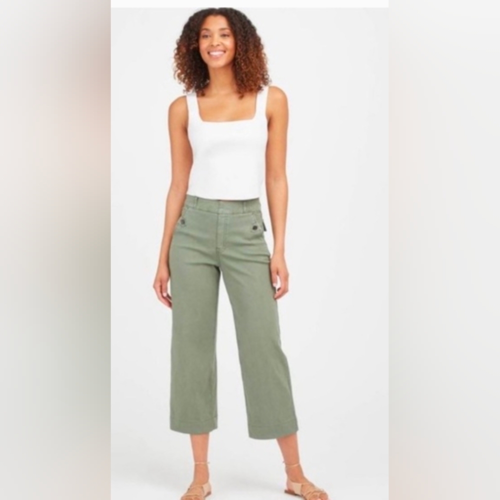 Spanx Green Wide-Leg Pants Sz 3x